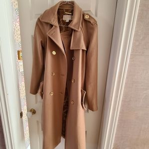 Michael Kors camel long coat